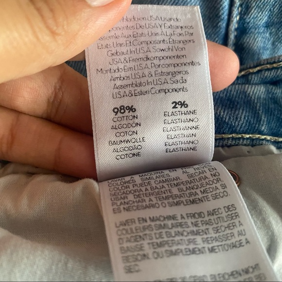 MOTHER The Stunner Zip Ankle Step Fray Exposed Secret Sister Jeans 27 Raw Hem - Picture 13 of 13